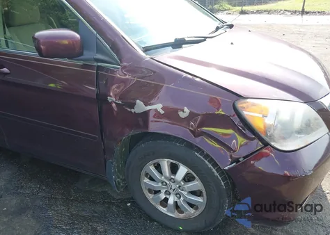 2010 Honda Odyssey Ex from USA, damaged, VIN 5FNRL3H59AB103405